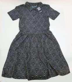 Cakeworthy Disney The Haunted Mansion Wallpaper Button Up Dress