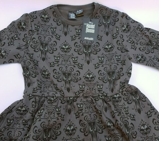 Cakeworthy Disney The Haunted Mansion Wallpaper Sweater Dress