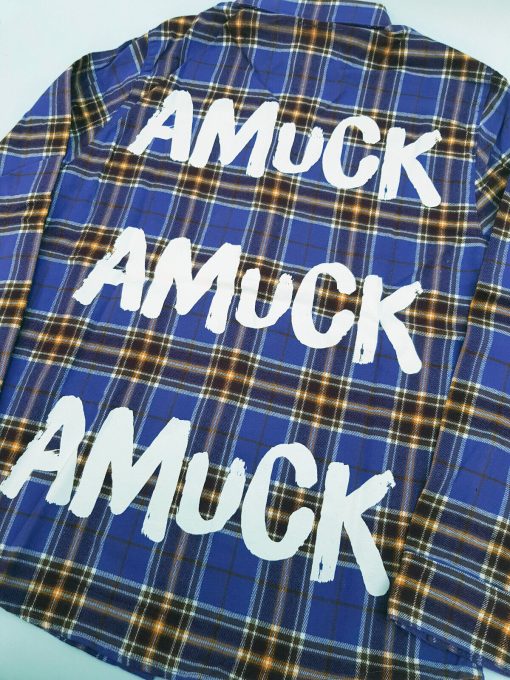 Cakeworthy Hocus Pocus Sarah Flannel Amuck Plaid Shirt