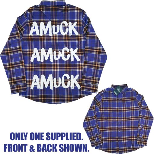 Cakeworthy Hocus Pocus Sarah Flannel Amuck Plaid Shirt