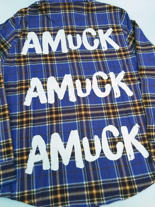 Cakeworthy Hocus Pocus Sarah Flannel Amuck Plaid Shirt