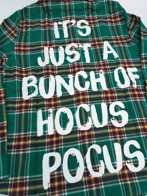 Cakeworthy Hocus Pocus Winifred Flannel Plaid Shirt