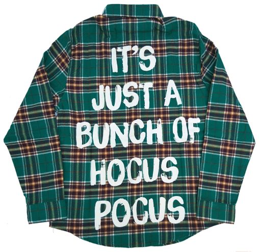 Cakeworthy Hocus Pocus Winifred Flannel Plaid Shirt