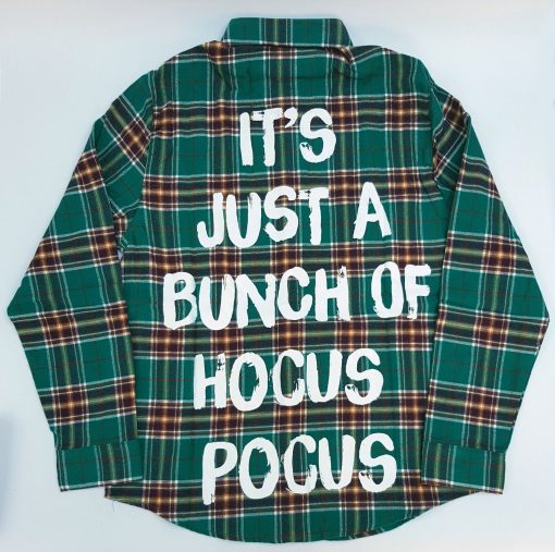 Cakeworthy Hocus Pocus Winifred Flannel Plaid Shirt