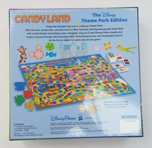 Candyland Disney Theme Park Edition Board Game