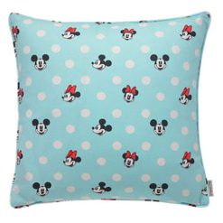 Cath Kidston Disney Mickey & Minnie Mouse Blue Spotty Cushion