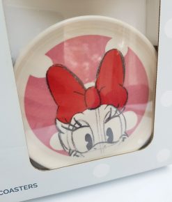 Cath Kidston Disney Mickey Mouse Set Of 4 Coasters Royal Stafford Earthenware