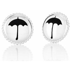 Chamilia Disney Mary Poppins Umbrella Genuine Silver Stud Earrings