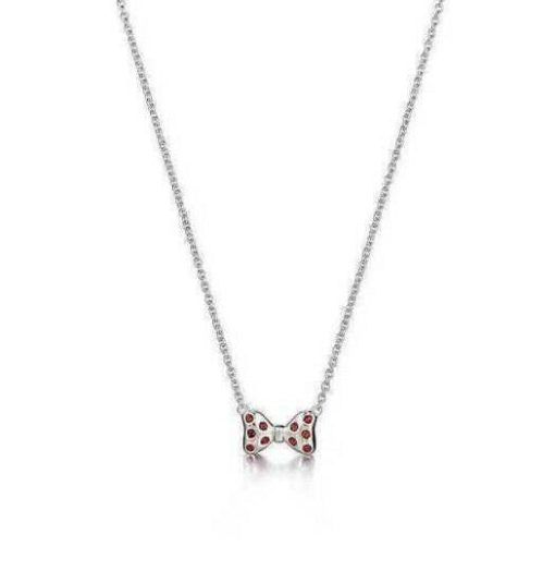 Chamilia Disney Minnie Mouse Bowtique Genuine Silver & Swarovski Bow Necklace