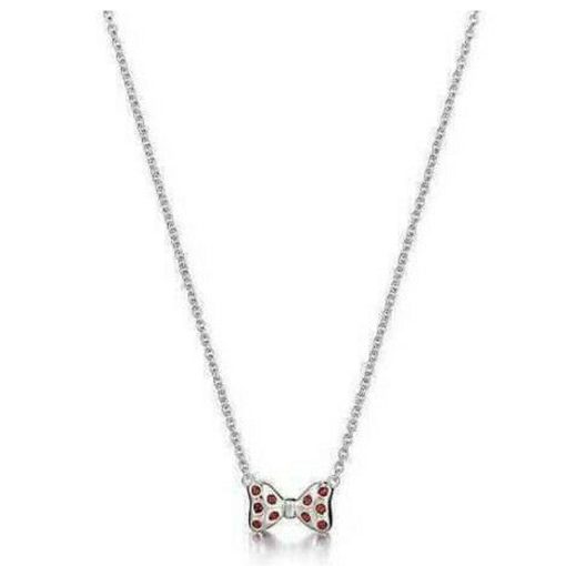 Chamilia Disney Minnie Mouse Bowtique Genuine Silver & Swarovski Bow Necklace