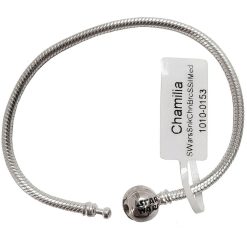 Chamilia Star Wars Genuine Silver Snap Clasp Snake Bracelet