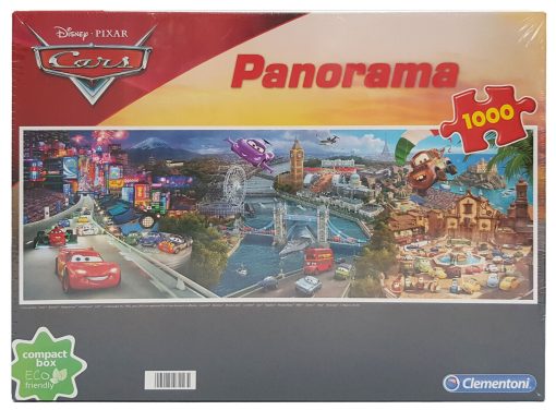 Clementoni Disney Pixar Cars 1000 Piece Panorama Jigsaw Puzzle 97156