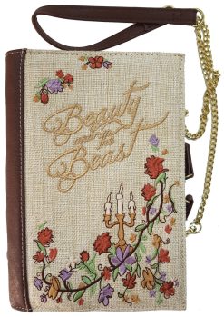 Danielle Nicole Disney Beauty & The Beast Book Shaped Hand Bag