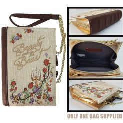 Danielle Nicole Disney Beauty & The Beast Book Shaped Hand Bag