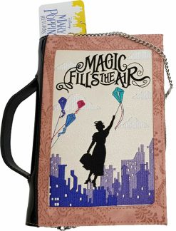 Danielle Nicole Disney Mary Poppins Returns Book Crossbody & Clutch Bag 2 in 1