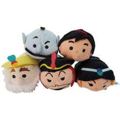 Disney Aladdin, Genie, Jasmine, Jafar & Sultan Mini Tsum Tsum Plush Soft Toy Bundle