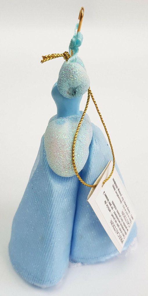 Disney Cinderella Dress Gown On Hanger Christmas Tree Hanging Decoration