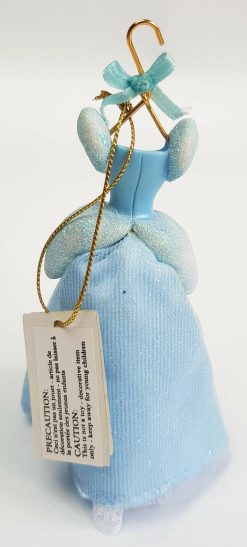 Disney Cinderella Dress Gown On Hanger Christmas Tree Hanging Decoration