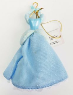 Disney Cinderella Dress Gown On Hanger Christmas Tree Hanging Decoration