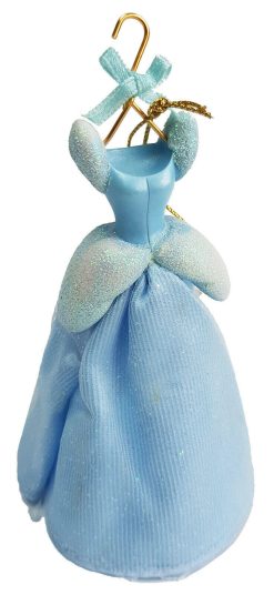 Disney Cinderella Dress Gown On Hanger Christmas Tree Hanging Decoration