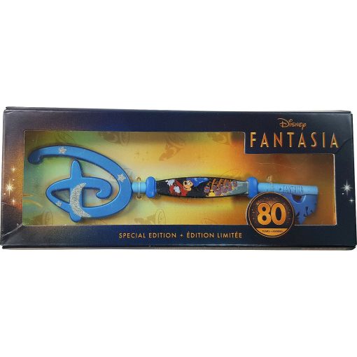 Disney Fantasia 80th Anniversary Store Opening Key Boxed USA Version DAMAGED