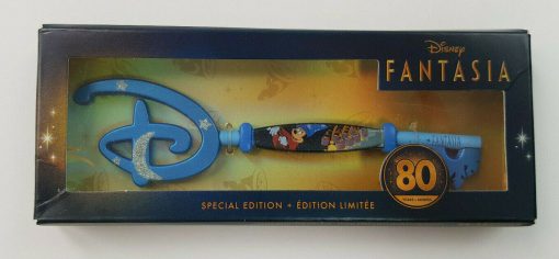 Disney Fantasia 80th Anniversary Store Opening Key Boxed USA Version DAMAGED