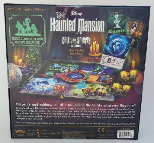 Disney Haunted Mansion Call Of The Spirits Magic Kingdom Park Edition Board Game