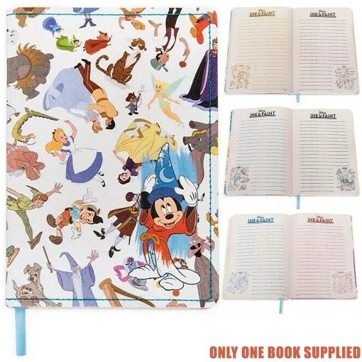 Disney Ink And Paint A5 Softback Lined Notebook