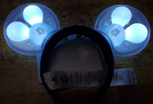 Disney Light Up Snowman Balloon Mickey Mouse Ears