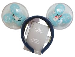 Disney Light Up Snowman Balloon Mickey Mouse Ears