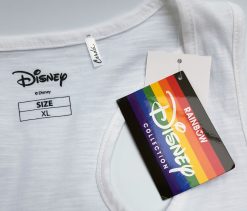 Disney Mickey Mouse Rainbow Pride Vest Top XL