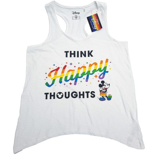 Disney Mickey Mouse Rainbow Pride Vest Top XL