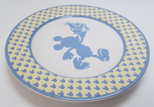 Disney Mickey Mouse Silhouette Place Plate 20cm