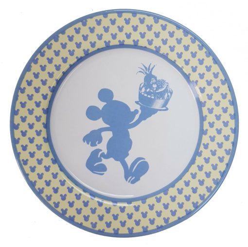 Disney Mickey Mouse Silhouette Place Plate 20cm