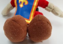 Disney Mickey Mouse Three Musketeers Dartagnan Plush Beanie Bean Vintage Toy 8