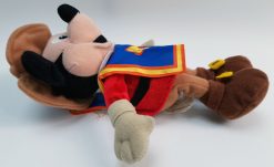 Disney Mickey Mouse Three Musketeers Dartagnan Plush Beanie Bean Vintage Toy 8