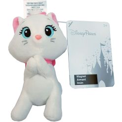 Disney Parks Aristocats Marie With Magnet Hands Small Plush Soft Cuddly Toy