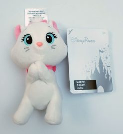 Disney Parks Aristocats Marie With Magnet Hands Small Plush Soft Cuddly Toy