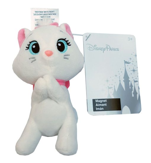 Disney Parks Aristocats Marie With Magnet Hands Small Plush Soft Cuddly Toy