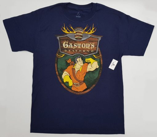 Disney Parks Beauty & The Beast Gaston's Tavern T-Shirt Adults M Medium