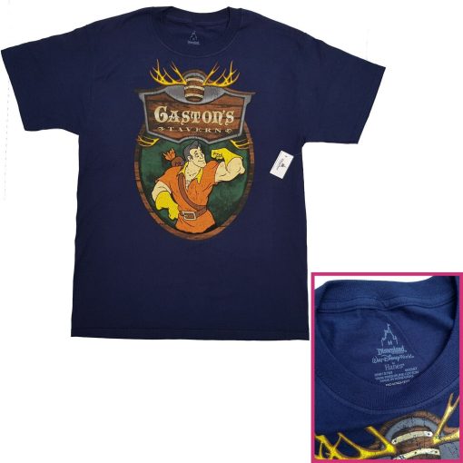 Disney Parks Beauty & The Beast Gaston's Tavern T-Shirt Adults M Medium