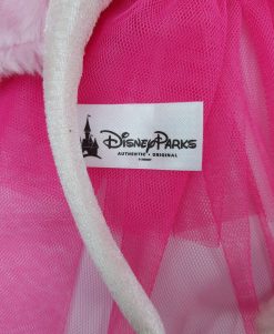 Disney Parks Bride Minnie Mouse Ears With Pink Veil