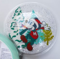 Disney Parks Christmas Snow Globe Mickey & Minnie Mouse Ears