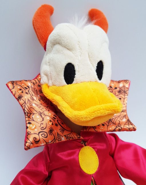 Disney Parks Donald Duck With Devil Horns Plush Soft Toy