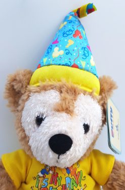 Disney Parks Duffy The Bear Plush It's My Birthday Party Soft Cuddly Toy Teddy