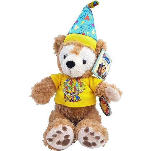 Disney Parks Duffy The Bear Plush It's My Birthday Party Soft Cuddly Toy Teddy