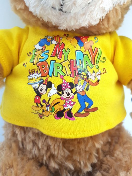 Disney Parks Duffy The Bear Plush It's My Birthday Party Soft Cuddly Toy Teddy