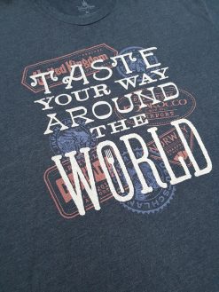 Disney Parks Epcot Taste Your Way Around The World T-Shirt 2017 Adults XXL