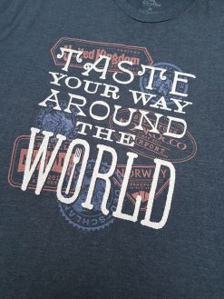 Disney Parks Epcot Taste Your Way Around The World T-Shirt 2017 Adults XXL