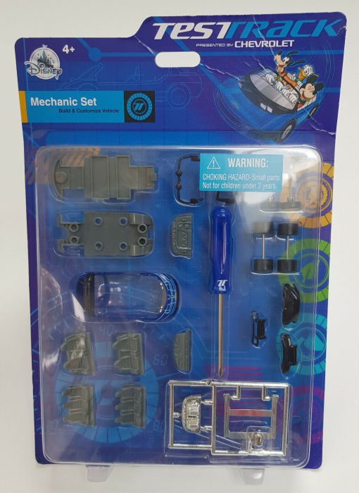 Disney Parks Epcot Test Track Attraction Ride Mechanic Set Toy Car